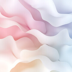 Fototapeta premium A soft, flowing abstract background with gentle pastel colors and smooth gradients.