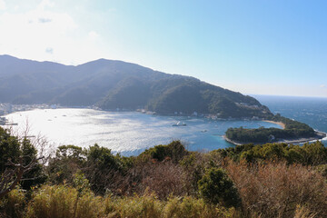 西伊豆の海。戸田漁港。