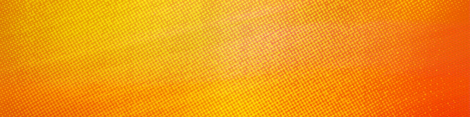 Orange panorama background for banners, posters, Ad, events, celebration and various design works