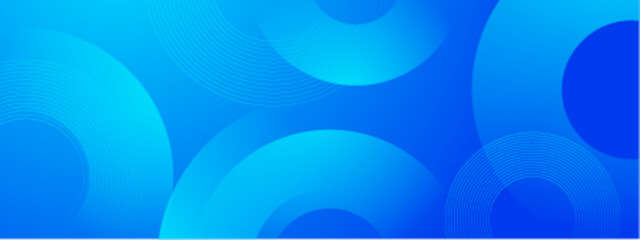 Overlapping blue circles with thin white lines ideal for modern designs, tech backgrounds, vibrant patterns, abstract concepts, and geometric themes