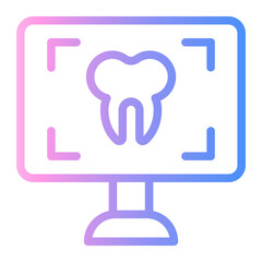 x Line Gradient Icon