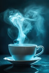湯気の上がる飲み物