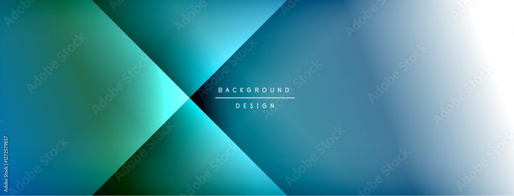 Poster colorful gradient with lines made of shadow and light. creative background