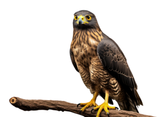 PNG Crested serpent eagle buzzard animal beak.