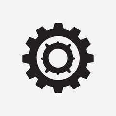 Obraz premium gears icon vector illustration