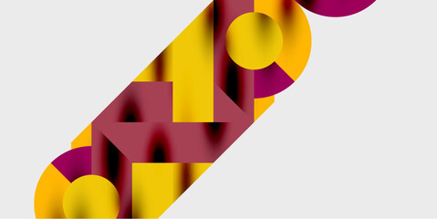 Vibrant abstract background circles with smooth gradients, creating a dynamic and modern design. Ideal for creative, tech, or contemporary-themed projects