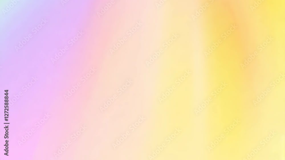 Poster soft pastel gradient background animation with a gentle golden glow for serene design projects