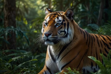 Obraz premium tiger in the jungle