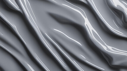 Obraz premium Processed collage of gray plastic cellophane surface texture. Background for banner, backdrop