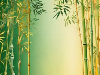 bamboo background with bamboo