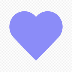 Hand drawn heart on white background. Valentines Day vector elements heart shapes love