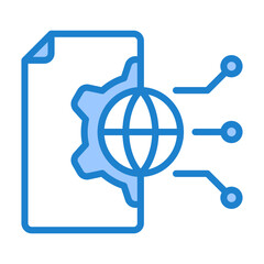 Digital Transformation Icon