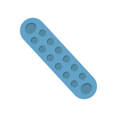 Congklak icon flat design