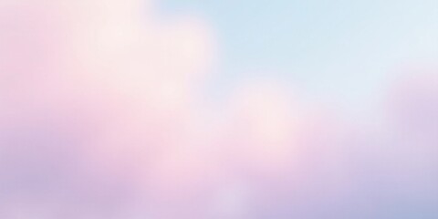 Dreamy Pastel Sky A Soft, Blurry Background of Delicate Hues and Gentle Light
