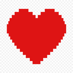 Hand drawn heart on white background. Valentines Day vector elements heart shapes love