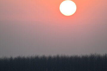 Fototapeta premium sunrise in the mountains