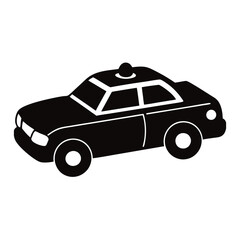 Fototapeta premium black and white car vector illustration