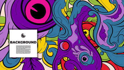 Abstract Colorful Backgrounds with Placeholder Text for Web Design, Landing Pages, Social Media, and Print – Creative Stock Assets for Digital Use