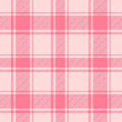 Seamless pink fashion trendy checkered christmas winter pattern. Perfect design for textile backgrounds.