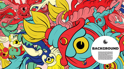 Vibrant Abstract Pattern Collection with Placeholder Text for Web Design, Landing Pages, Social Media, and Print Templates – High-Quality Stock Graphics