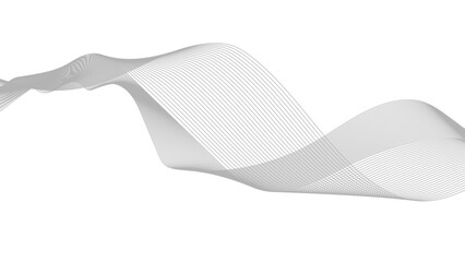 Abstract Wavy Line. Wavy line horizontal divider outline minimalist art. Thin line wavy abstract vector background. Curve wave seamless pattern. Line art striped graphic template.