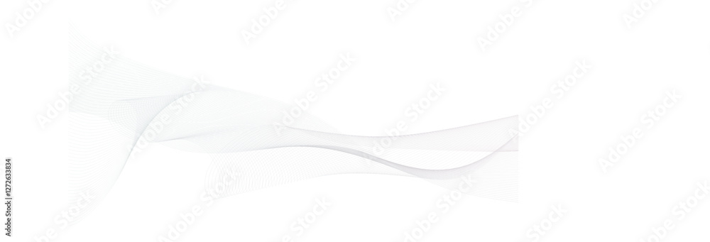 Poster abstract wave element for design. digital frequency track equalizer. stylized line art background. v