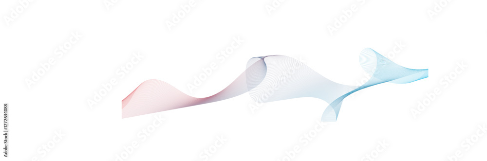 Poster abstract wavy curve lines background. abstract frequency sound wave lines and technology curve lines