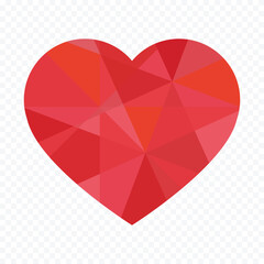 Hand drawn heart on white background. Valentines Day vector elements heart shapes love