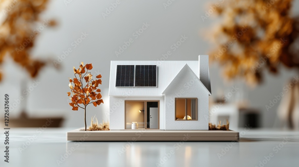 Poster harnessing smart home automation real-time energy monitoring in solar-powered living spaces