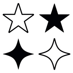 Rounded star set