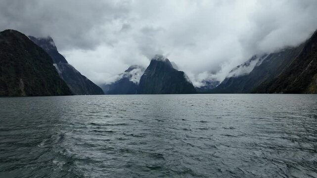 Milford Sound, New Zealand: Epic Boat Cruise Journey & Blue Water POV