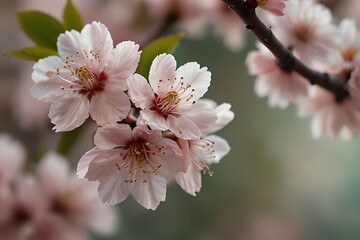 pink cherry blossom