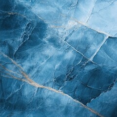 Naklejka premium Captivating Blue Marble Texture with Subtle Veins, Ideal for Elegant Backgrounds, Modern Designs, and Artistic Projects Showcasing Natural Stone Characteristics