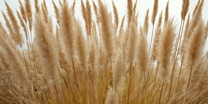 Pampas grass on white background,grass, soft, wedding, isolated, modern, decoration, decorative, design, floral, nature, background, 646
