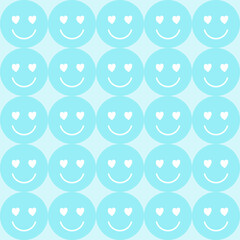 Happy white day design concept seamless pattern.