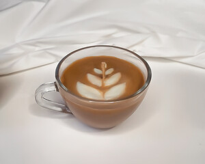 cappuccino coffee candle 