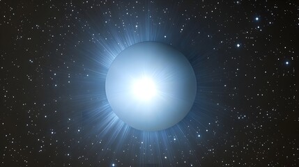 Peaceful Night Sky Filled with Deep Blue Hues in High Resolution