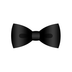 black bow tie