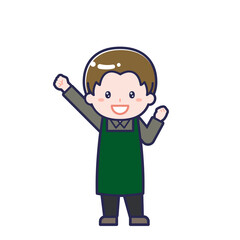 カフェ店員／男性 06