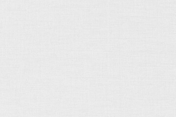 White linen fabric texture background, seamless pattern of natural textile.