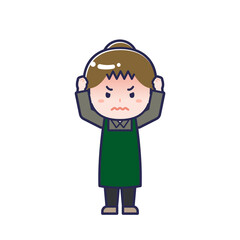 カフェ店員／女性 27