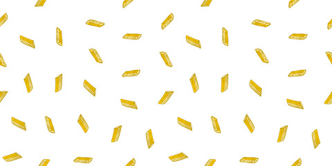 Macaroni Pasta Pattern background. Seamless Pattern Macaroni background. pasta pattern background.