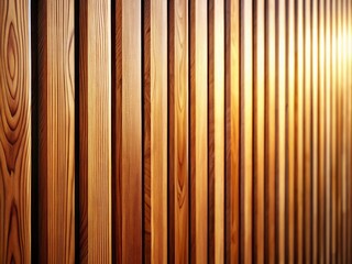 Obraz premium Vertical Wooden Slat Wall Texture: High-Resolution Background for Interior Design & 3D Rendering