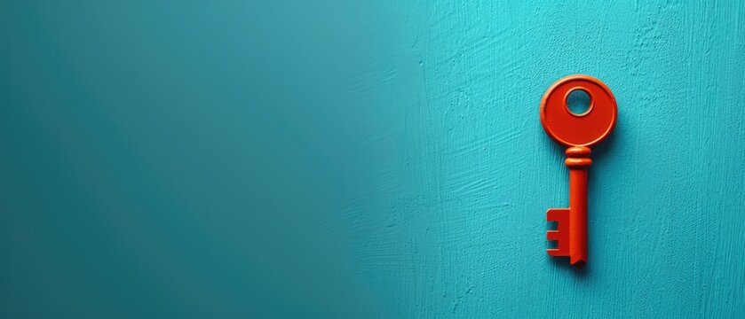 happy young couple holding keys in front of new house at sunny day.