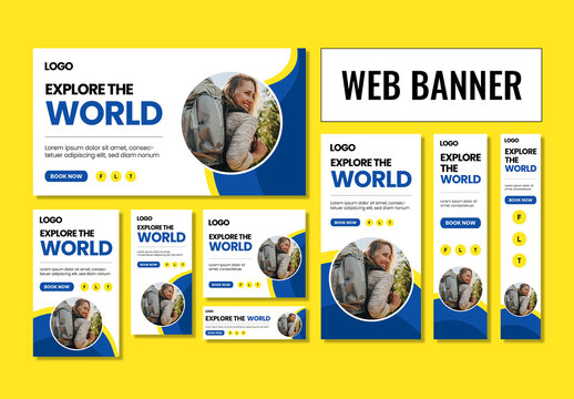Travel Agency Web Banner