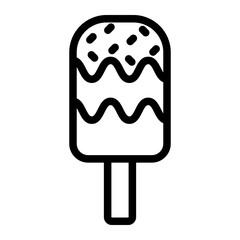 icecream Line Icon