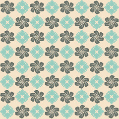 Damask seamless vector background. baroque style pattern.