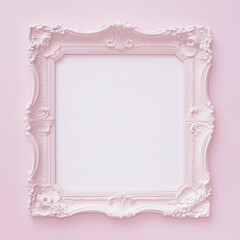 러블리 분홍 앤틱 액자