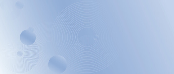 Modern abstract blue background with circle shape. Digital technology concept design