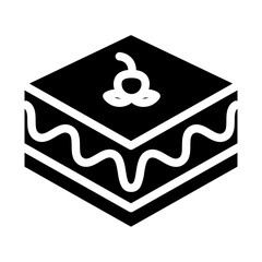tiramisu Solid icon